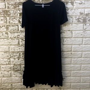 Black tee shirt dress